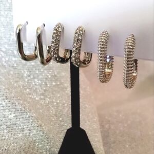 Silver‎ Tone Earrings
